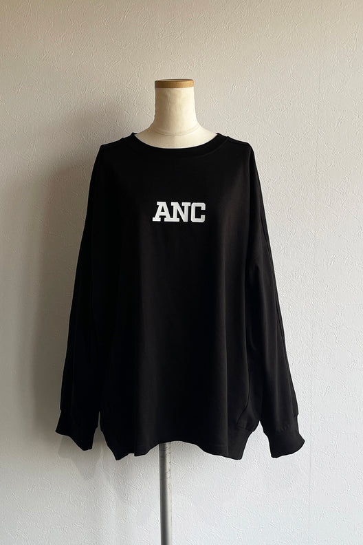 ANCスウェットロングスリーブTシャツ