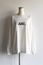 ANCスウェットロングスリーブTシャツ