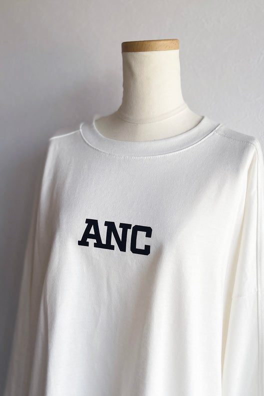 ANCスウェットロングスリーブTシャツ