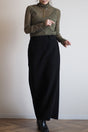 High Waist Long Skirt